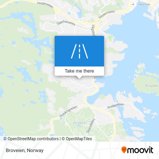 Broveien map