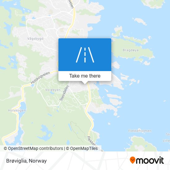 Brøviglia map
