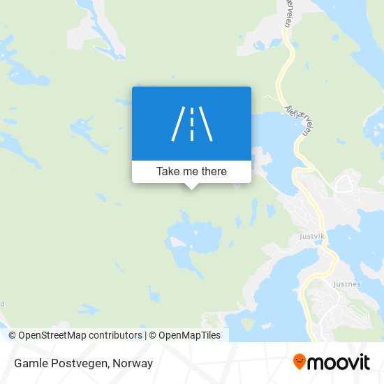 Gamle Postvegen map