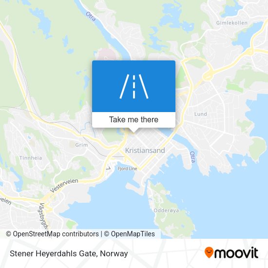 Stener Heyerdahls Gate map