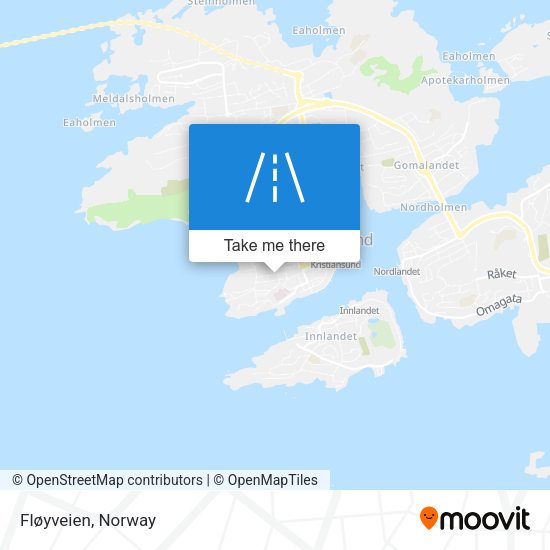 Fløyveien map