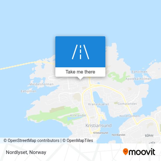 Nordlyset map