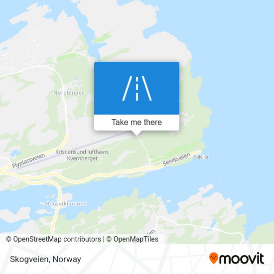 Skogveien map