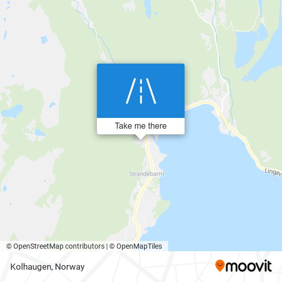 Kolhaugen map