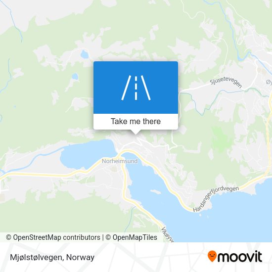 Mjølstølvegen map