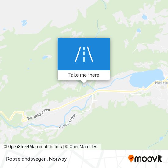 Rosselandsvegen map