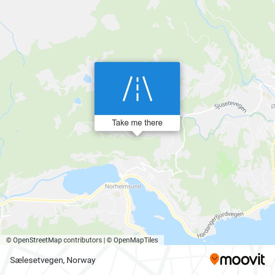 Sælesetvegen map