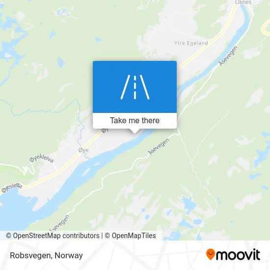 Robsvegen map