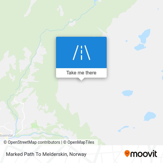 Marked Path To Melderskin map