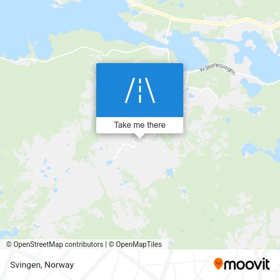 Svingen map