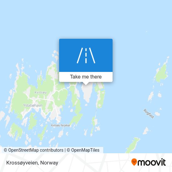 Krossøyveien map