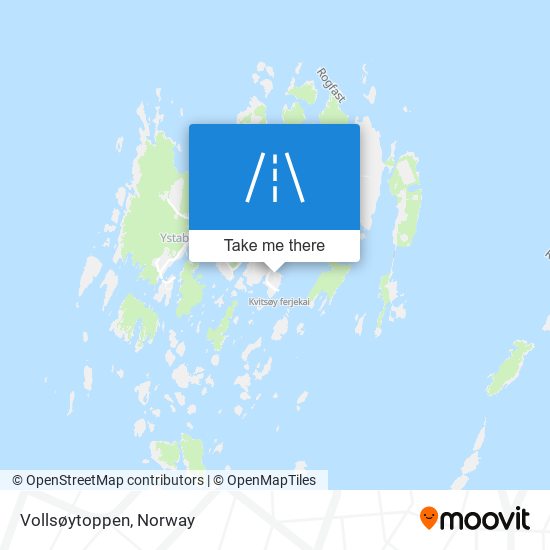 Vollsøytoppen map