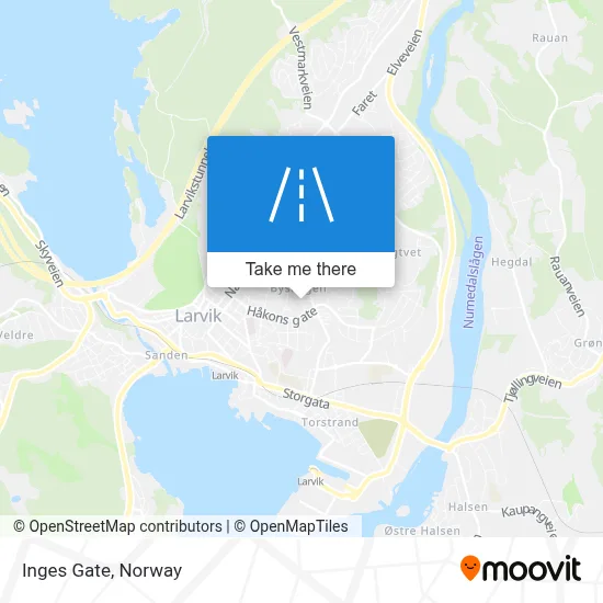 Inges Gate map