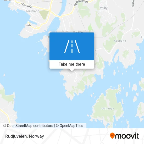 Rudjuveien map
