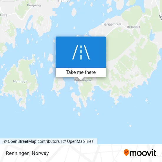 Rønningen map