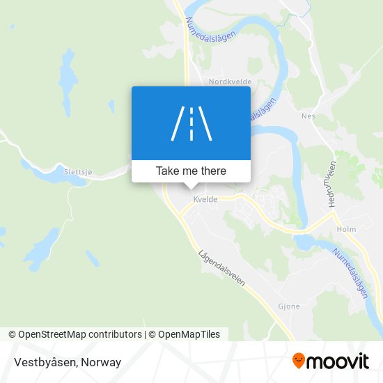 Vestbyåsen map