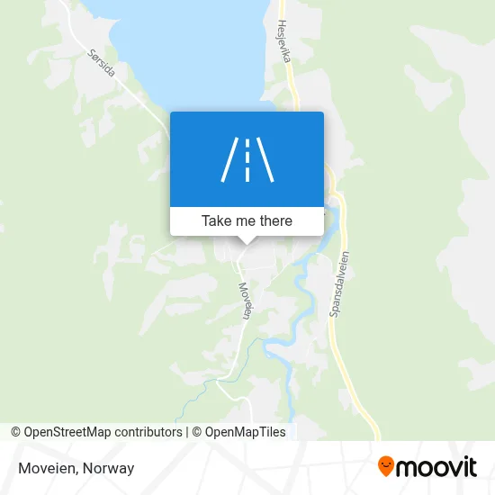 Moveien map