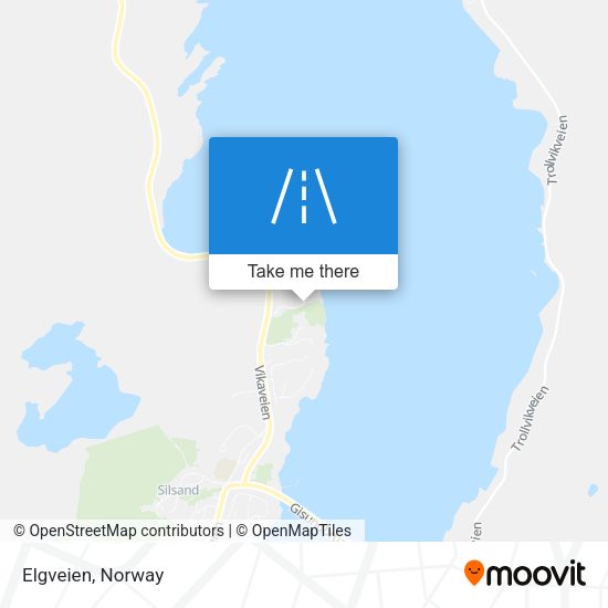 Elgveien map