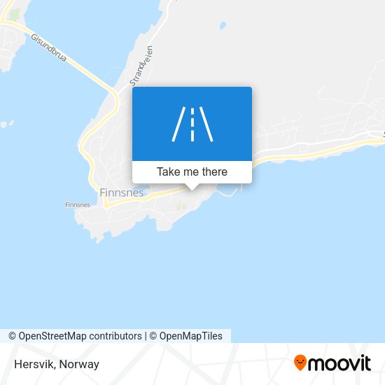 Hersvik map