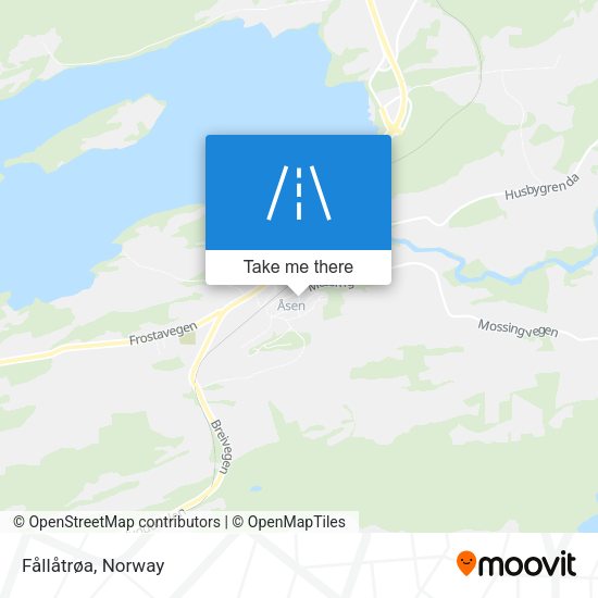 Fållåtrøa map