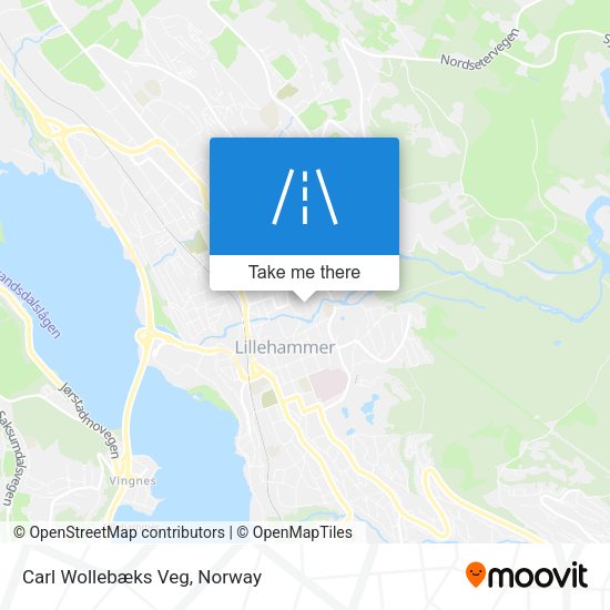 Carl Wollebæks Veg map