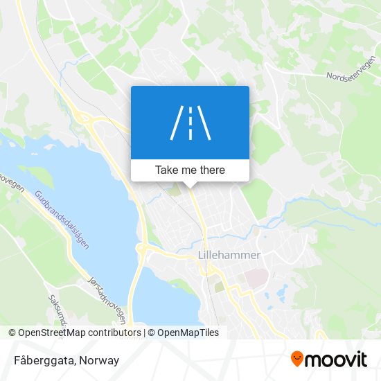 Fåberggata map