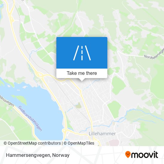 Hammersengvegen map
