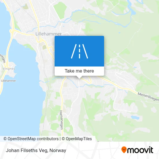 Johan Filseths Veg map