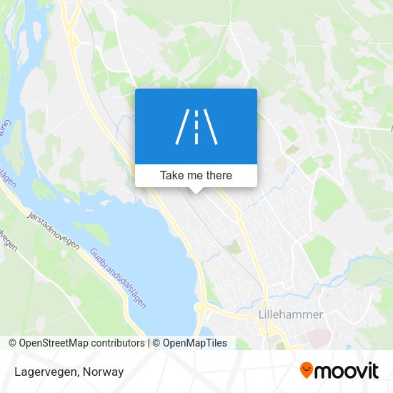 Lagervegen map