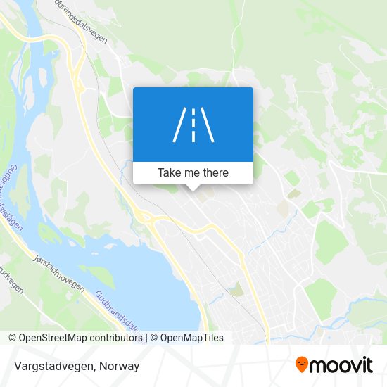 Vargstadvegen map