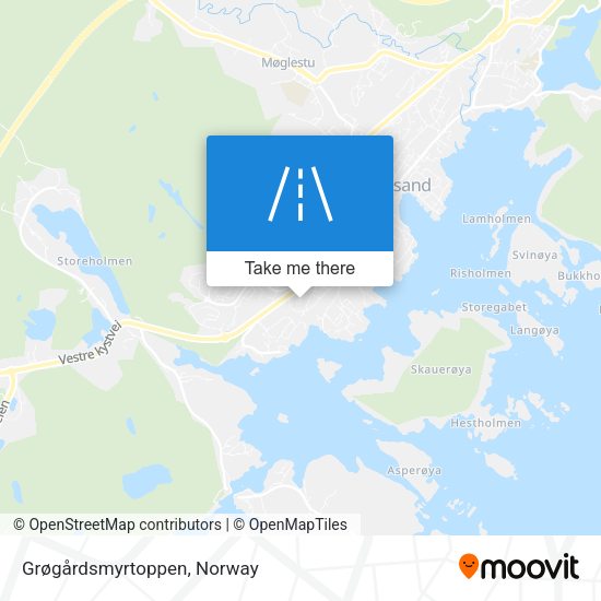 Grøgårdsmyrtoppen map