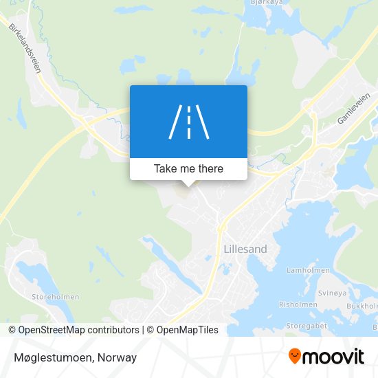 Møglestumoen map