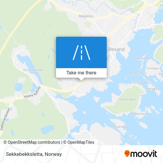 Sekkebekksletta map