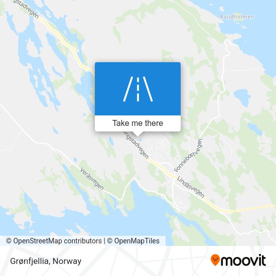 Grønfjellia map