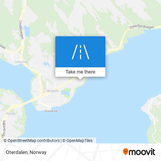 Oterdalen map