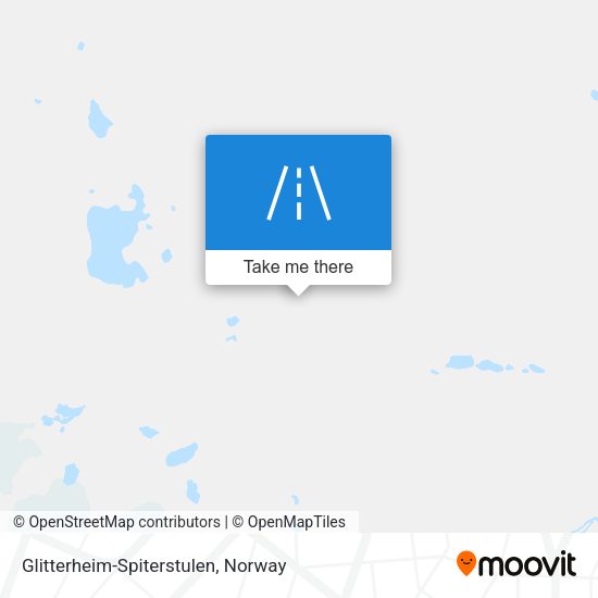 Glitterheim-Spiterstulen map