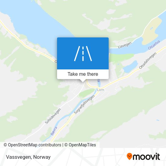 Vassvegen map