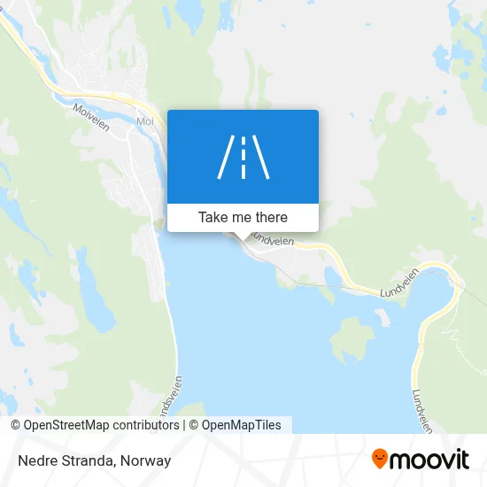 Nedre Stranda map
