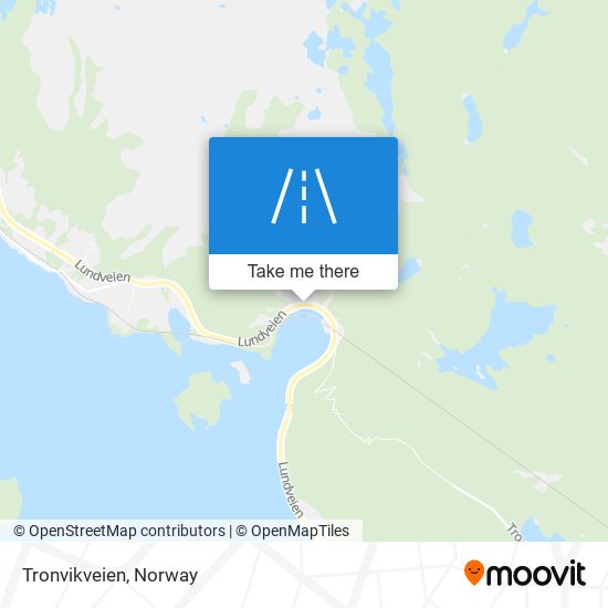 Tronvikveien map