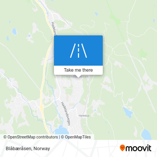 Blåbæråsen map
