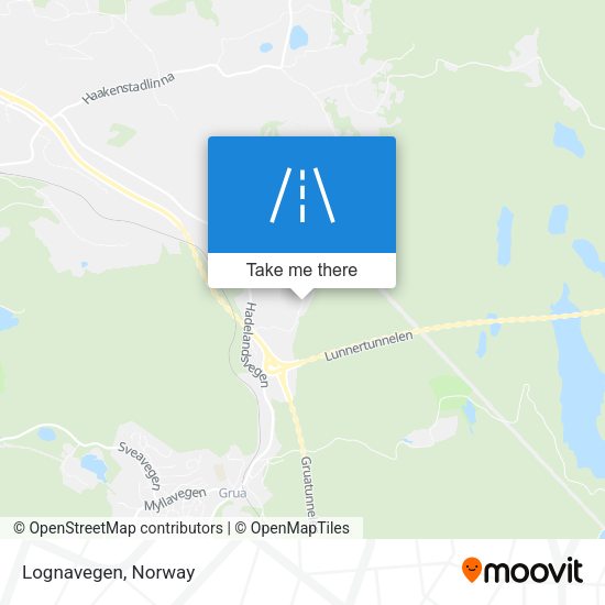 Lognavegen map