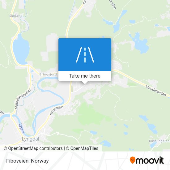 Fiboveien map