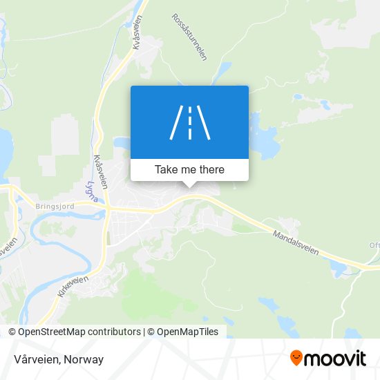 Vårveien map