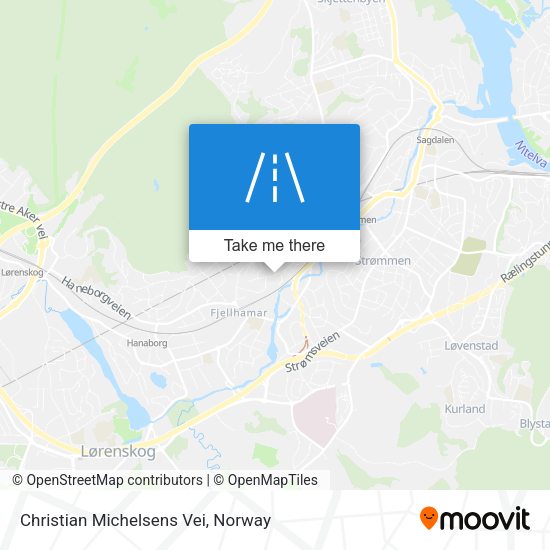 Christian Michelsens Vei map