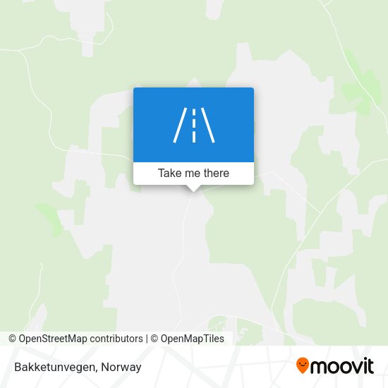 Bakketunvegen map