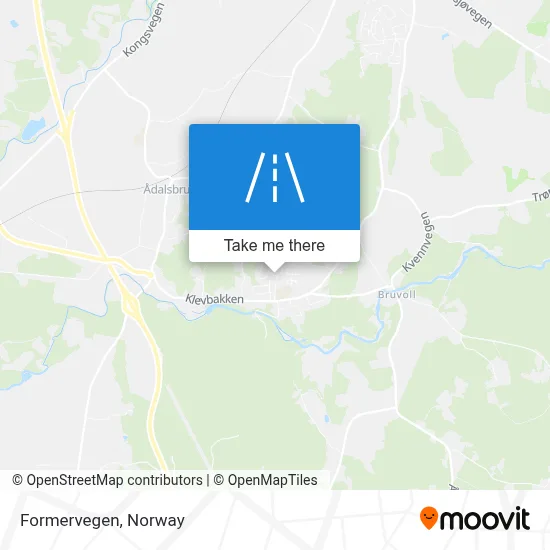 Formervegen map