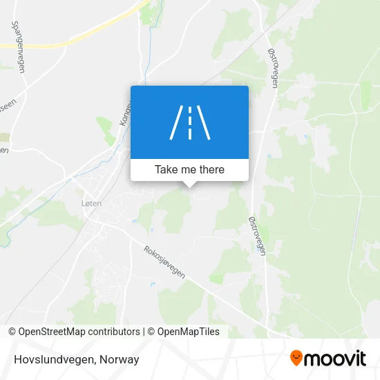 Hovslundvegen map