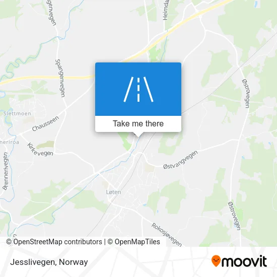 Jesslivegen map