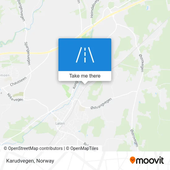 Karudvegen map