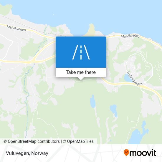 Vuluvegen map